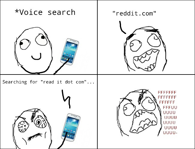 Voice search memes